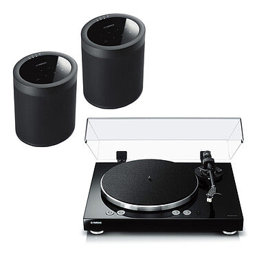 Yamaha MusicCast VINYL 500 Black + Yamaha MusicCast 20 Black.